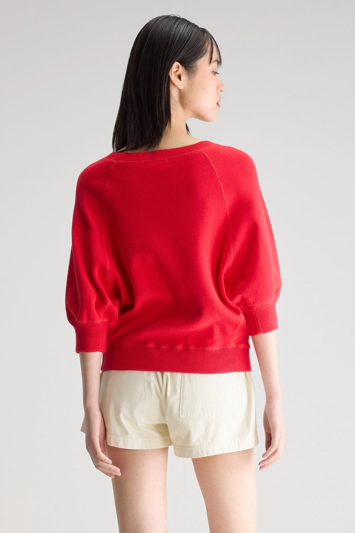 Bellerose Pull Oversize Rouge Pour Femmes