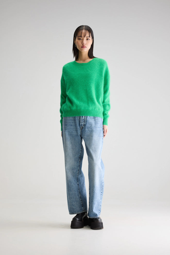 Bellerose Pull Oversize Vert Pour Femmes