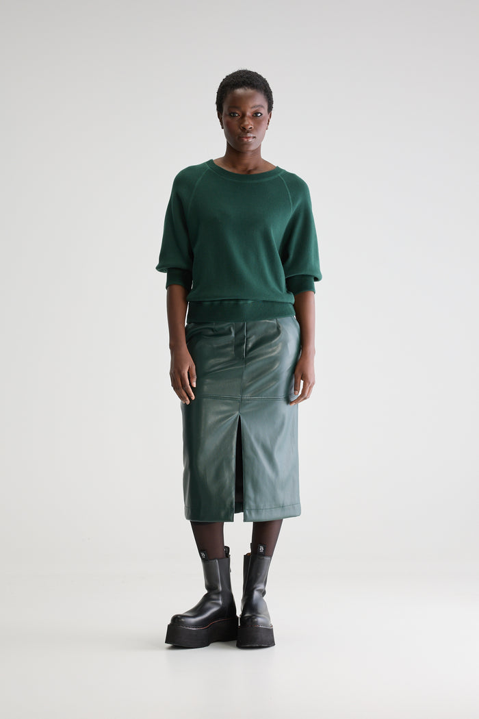 Bellerose Pull Oversize Vert Pour Femmes