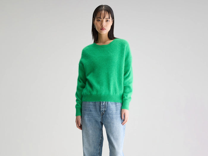 Bellerose Pull oversize vert pour femmes
