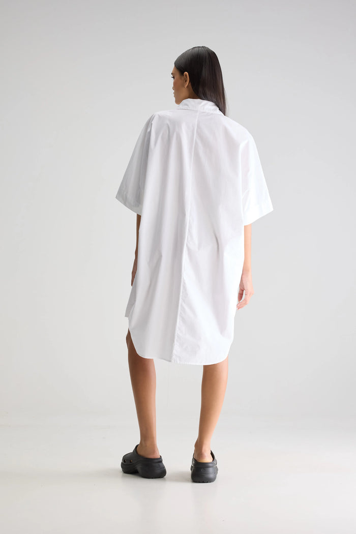 Bellerose Robe Chemise Blanche Pour Femmes