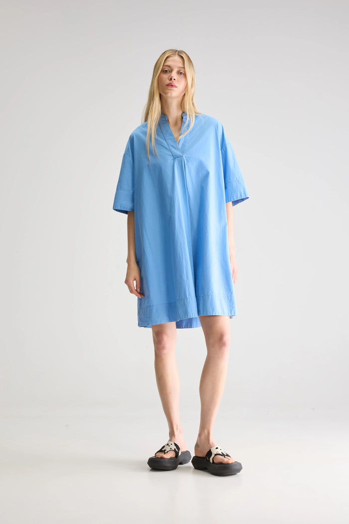 Bellerose Robe Chemise Bleue Pour Femmes