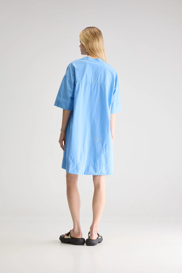 Bellerose Robe Chemise Bleue Pour Femmes