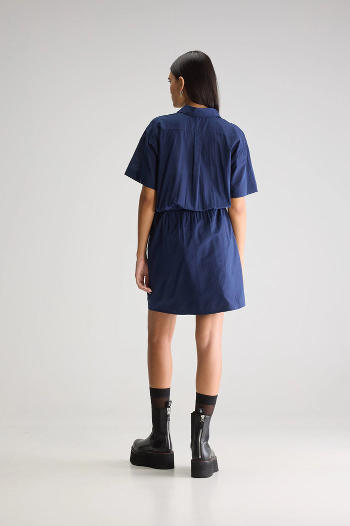 Bellerose Robe Chemise Marine Pour Femmes
