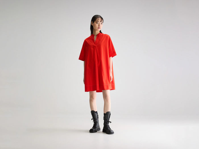 Bellerose Robe chemise rouge pour femmes