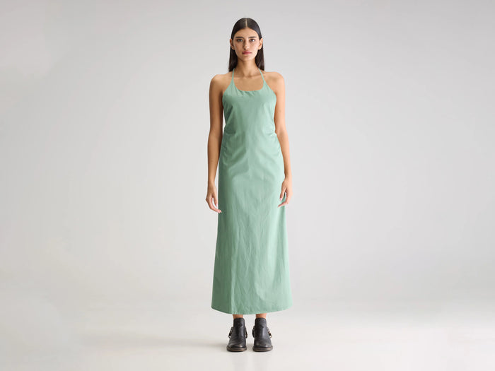 Bellerose Robe Longue Verte Pour Femmes