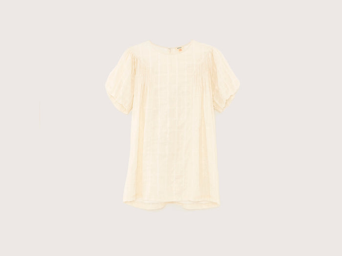 Bellerose Robe mini babydoll dorée pour filles