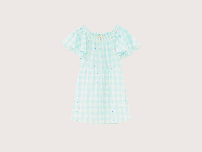 Bellerose Robe mini babydoll vichy pour filles
