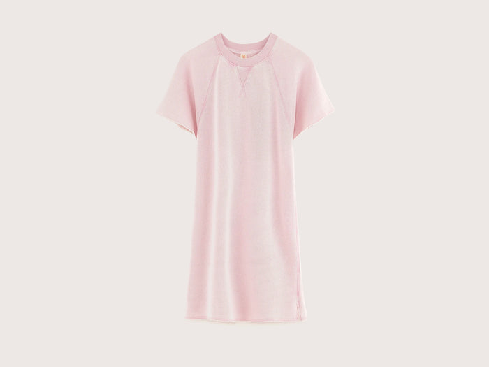 Bellerose Robe sweatshirt rose pour filles