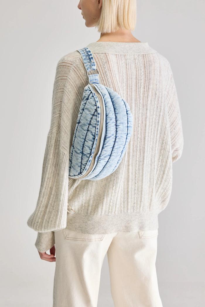 Bellerose Sac à Bandoulière En Denim Pour Femmes