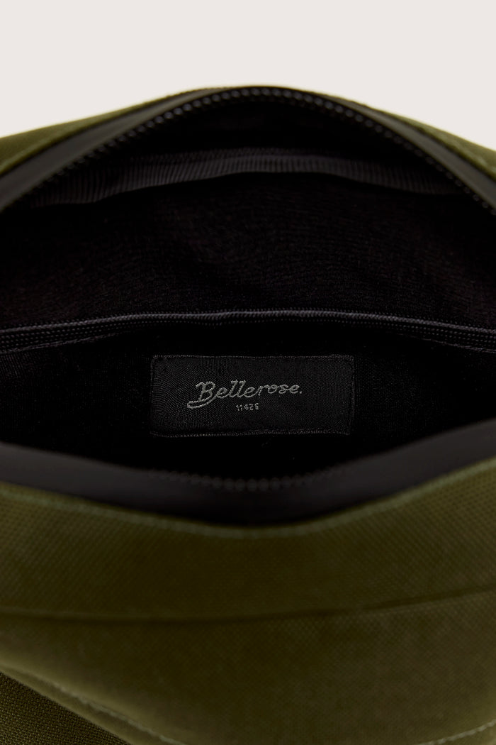 Bellerose Sac à Bandoulière Vert Olive Pour Homme