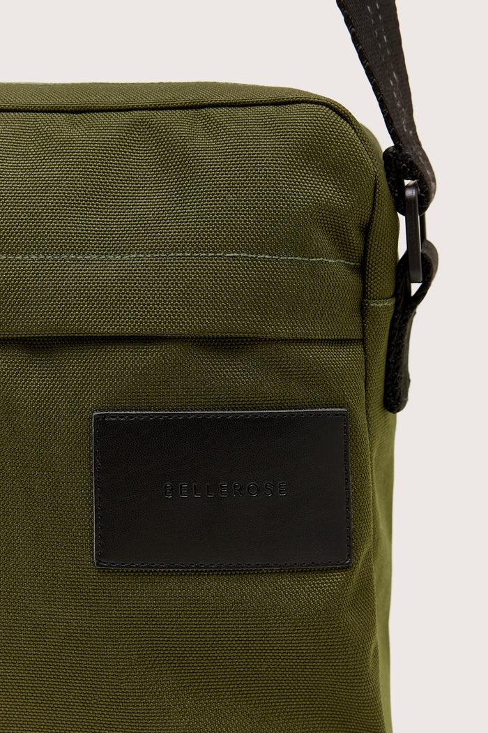 Bellerose Sac à Bandoulière Vert Olive Pour Homme