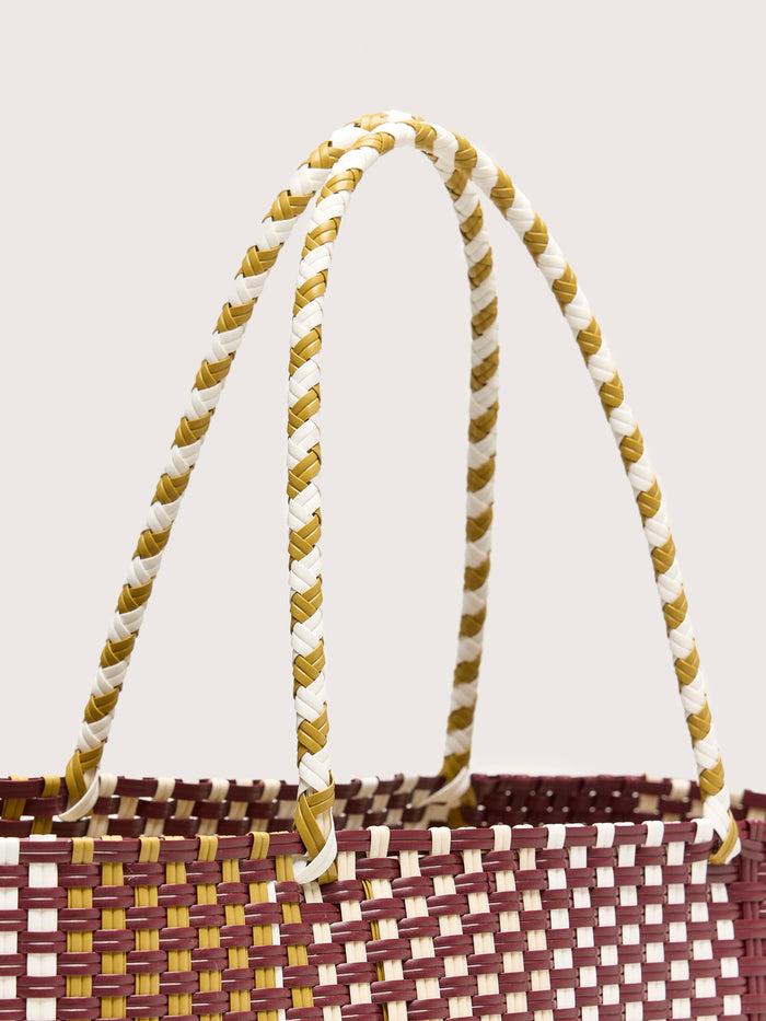 Bellerose Sac De Shopping À Carreaux Pour Femmes