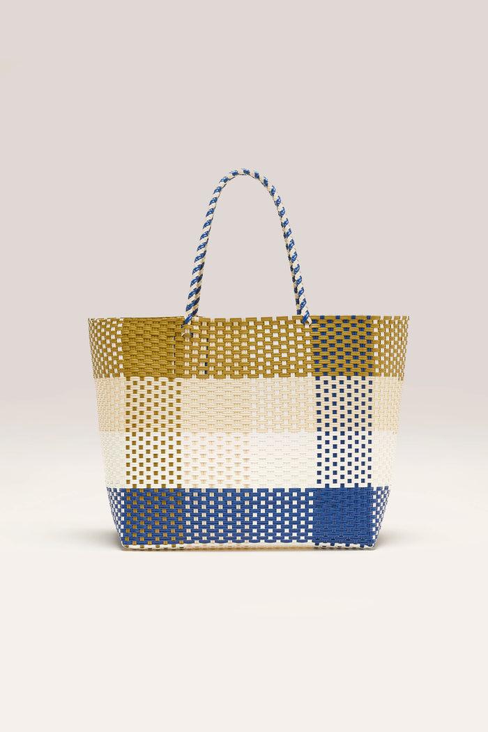 Bellerose Sac De Shopping À Carreaux Pour Femmes