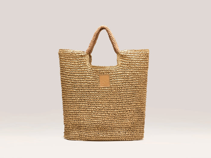 Bellerose Sac De Shopping En Paille Pour Femmes