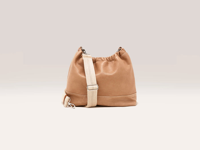 Bellerose Sac seau en cuir ambré pour femmes