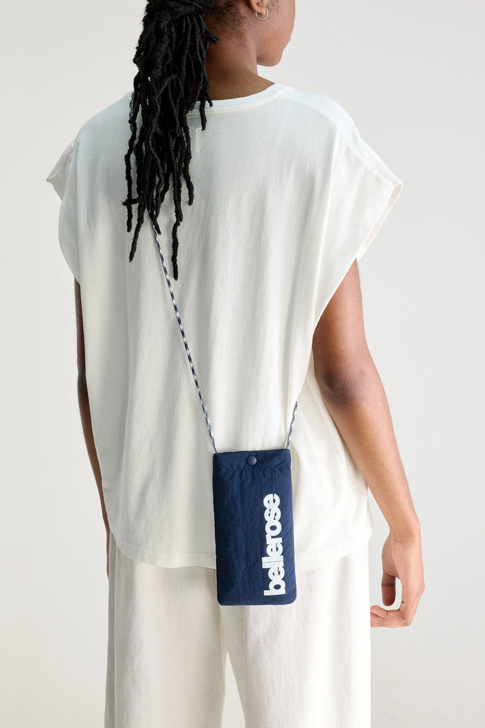 Bellerose Sac Téléphone Marine Pour Femmes