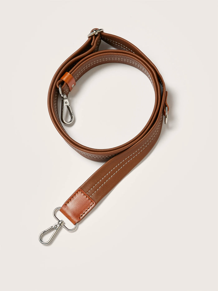 Bellerose Sangle En Cuir Cognac Pour Femmes