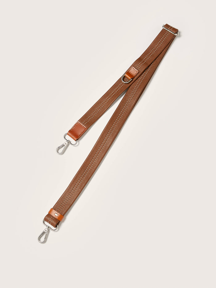 Bellerose Sangle En Cuir Cognac Pour Femmes