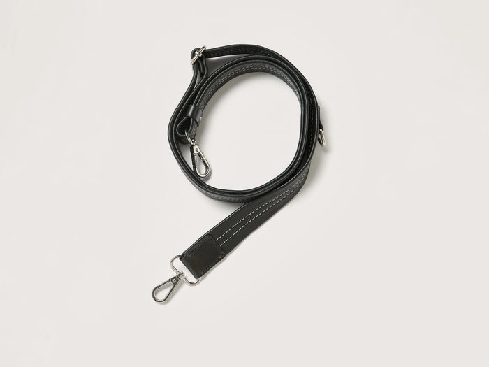 Bellerose Sangle En Cuir Noir Pour Femmes