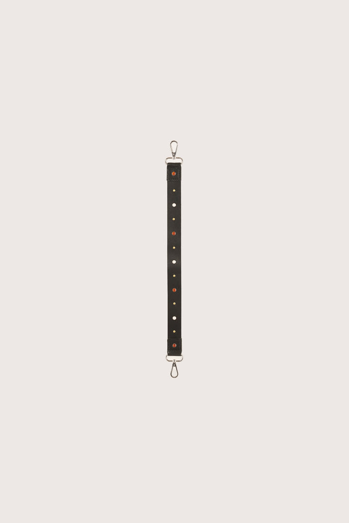 Bellerose Sangle Réglable En Cuir Noir Pour Femmes