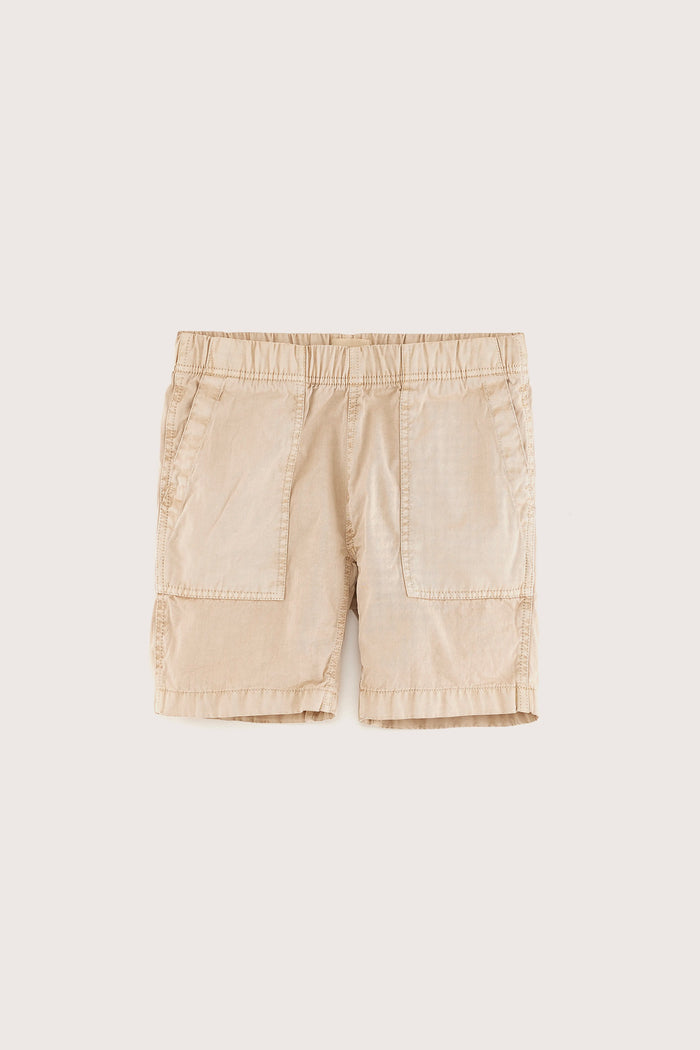 Bellerose Short Baggy Beige Pour Garçons