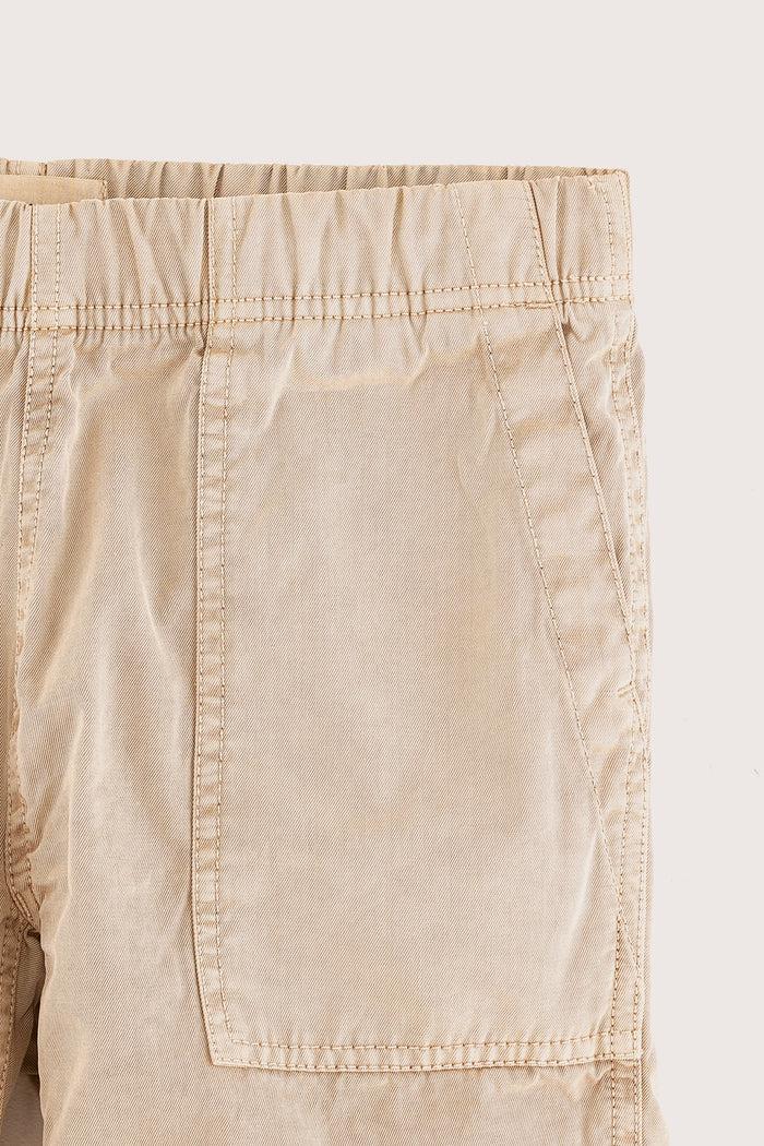 Bellerose Short Baggy Beige Pour Garçons
