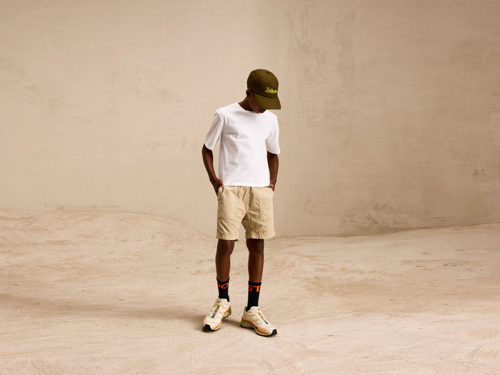 Bellerose Short baggy beige pour garçons