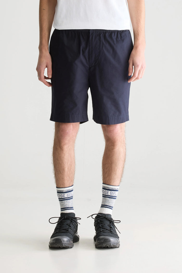 Bellerose Short Bleu Marine Pour Homme