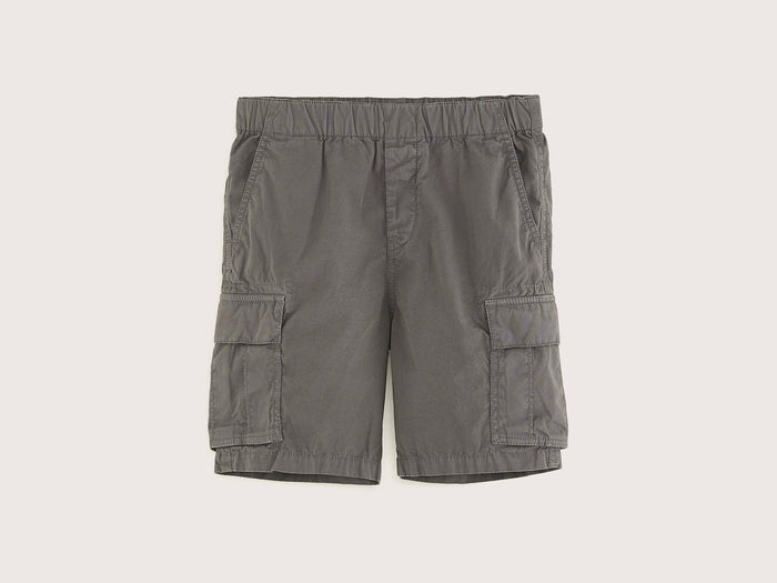 Bellerose Short cargo gris foncé pour garçons
