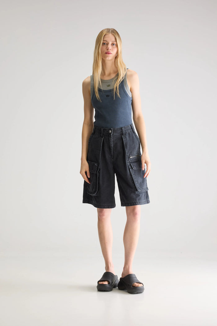 Bellerose Short Cargo Style Boyfriend Pour Femmes