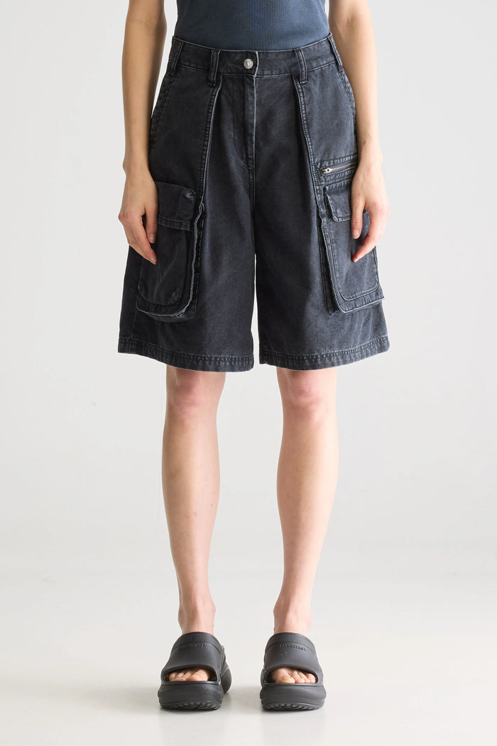 Bellerose Short Cargo Style Boyfriend Pour Femmes