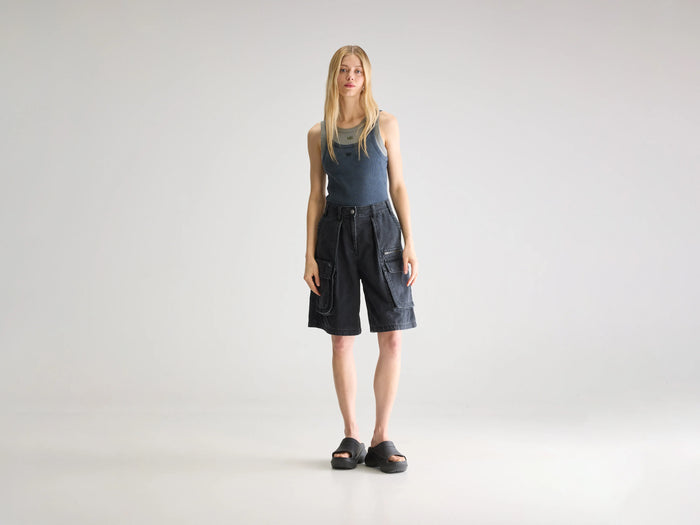 Bellerose Short Cargo Style Boyfriend Pour Femmes