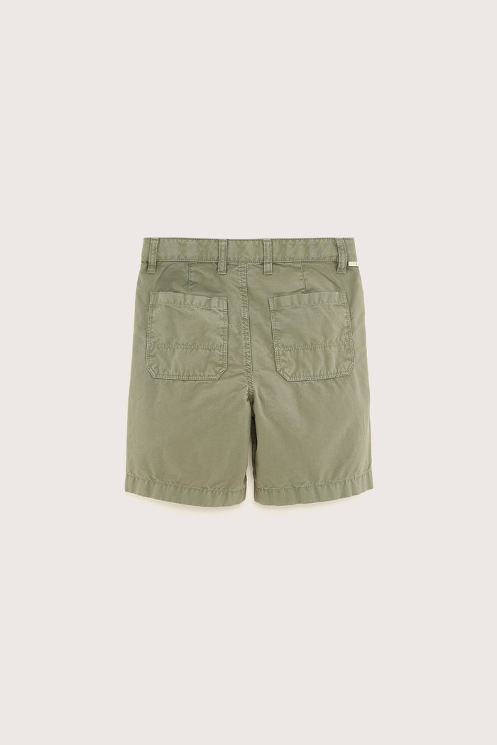 Bellerose Short Chino Vert-gris Pour Garçons