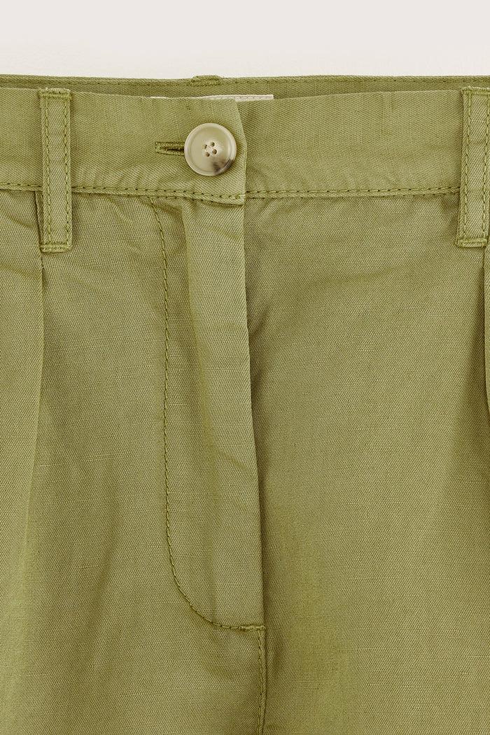 Bellerose Short Classique Kaki Pour Filles