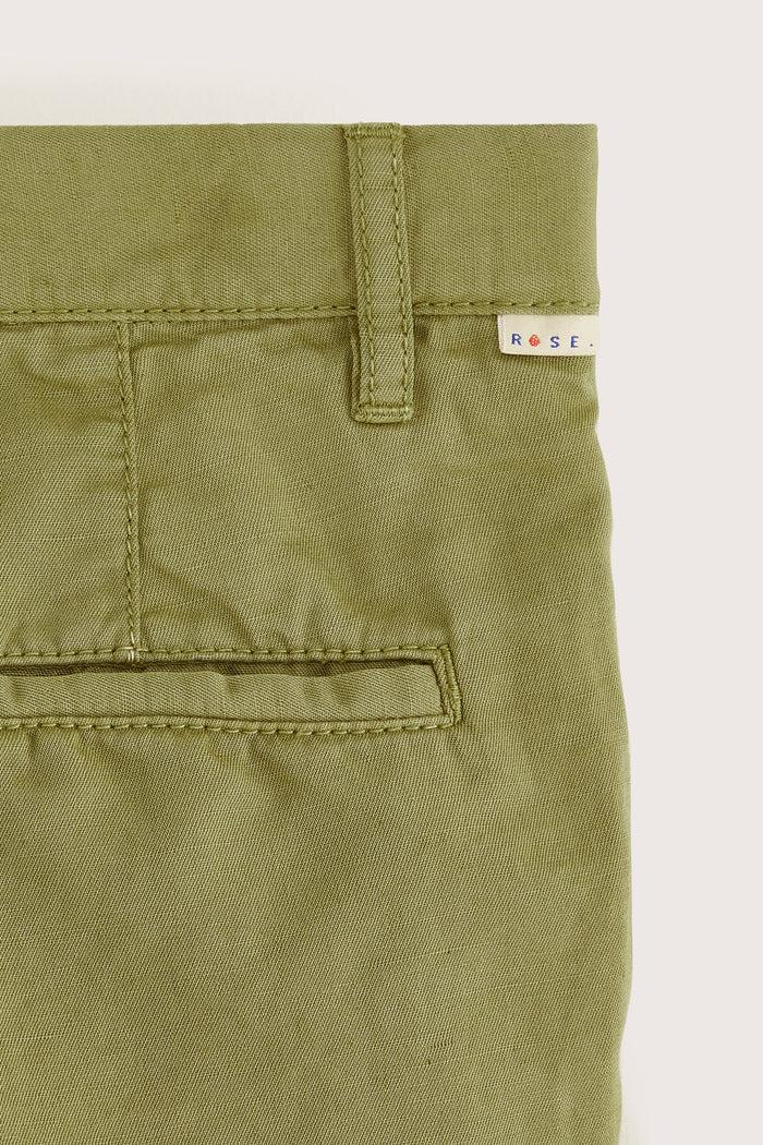 Bellerose Short Classique Kaki Pour Filles