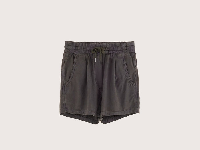 Bellerose Short en coton noir pour filles
