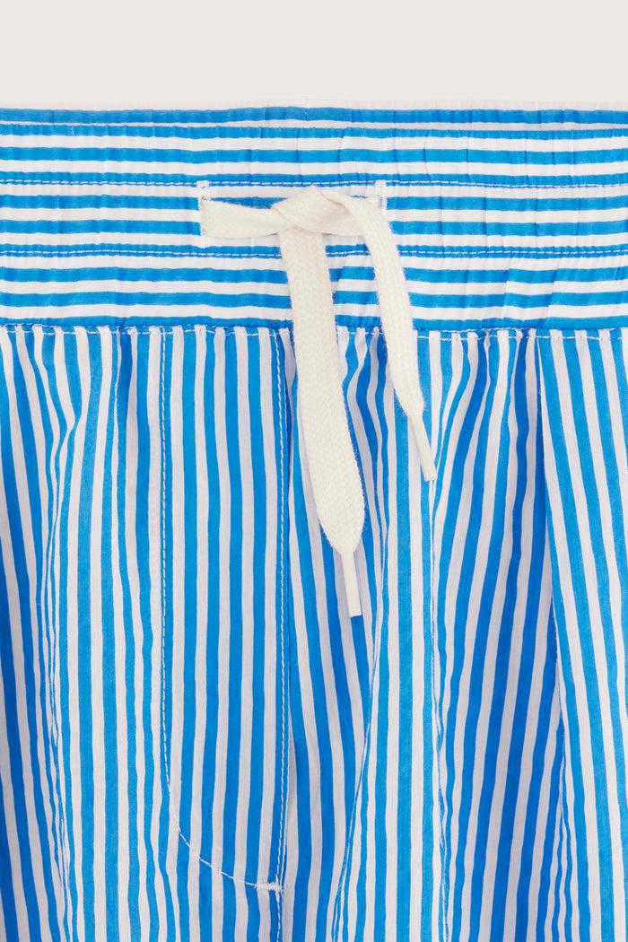Bellerose Short En Coton Rayé Pour Filles