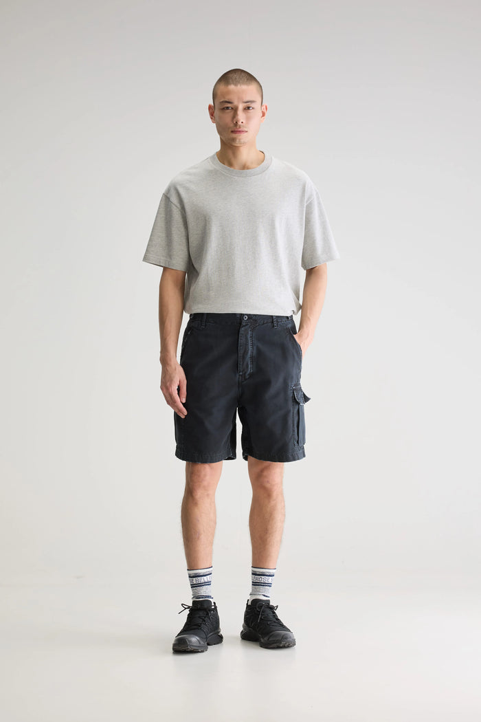 Bellerose Short En Denim Gris Pour Homme