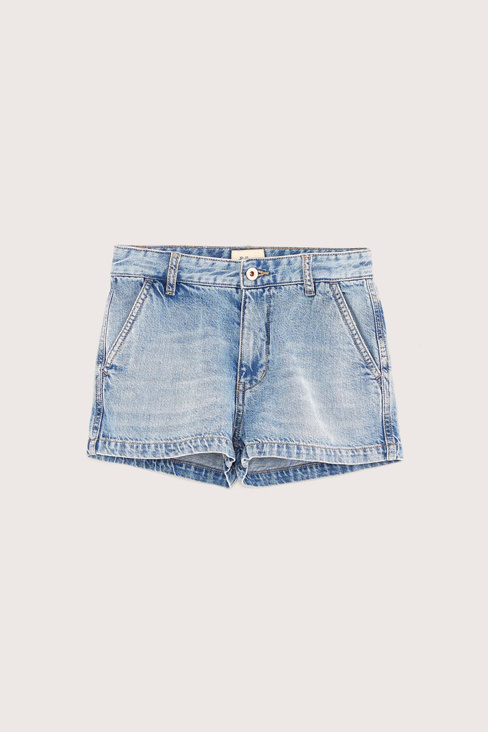 Bellerose Short En Jean Bleu Pour Filles