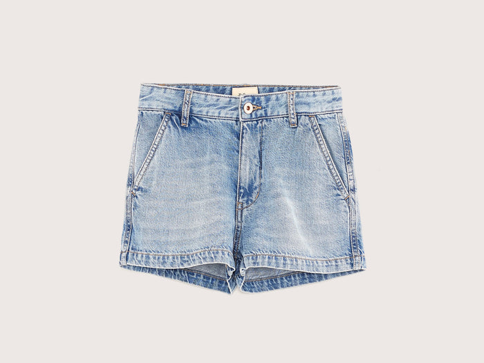 Bellerose Short en jean bleu pour filles