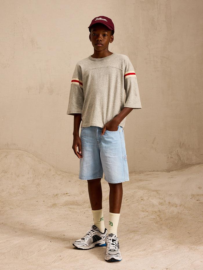 Bellerose Short En Jean Bleu Pour Garçons