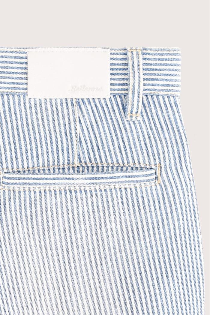 Bellerose Short En Jean Rayé Pour Filles