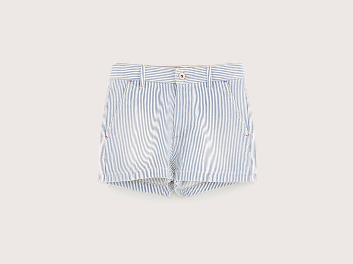 Bellerose Short en jean rayé pour filles