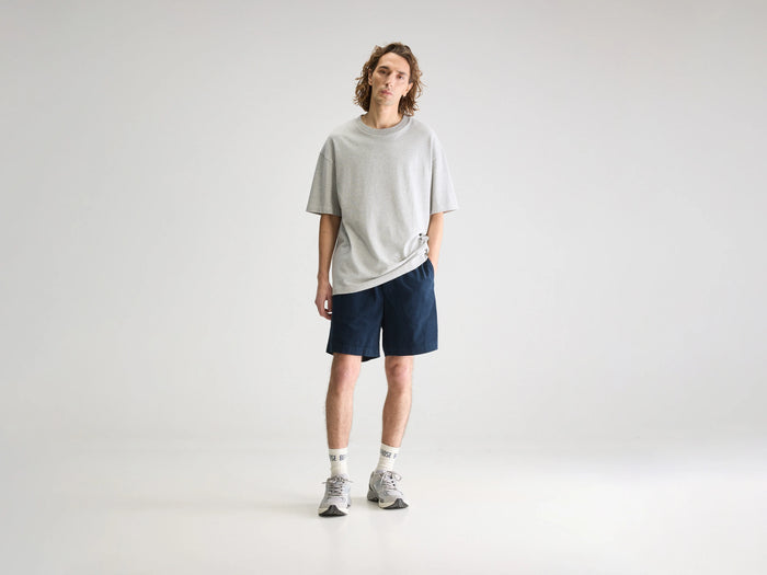 Bellerose Short en velours bleu pour homme