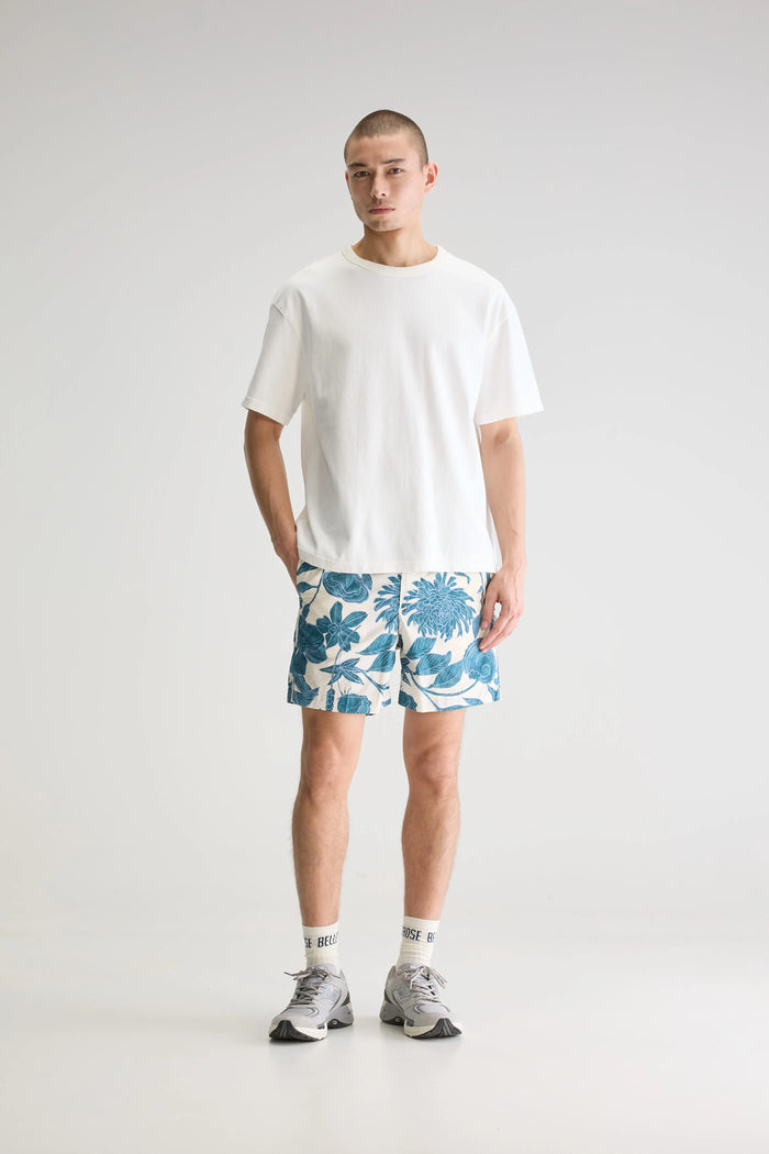 Bellerose Short Imprimé Floral Pour Homme