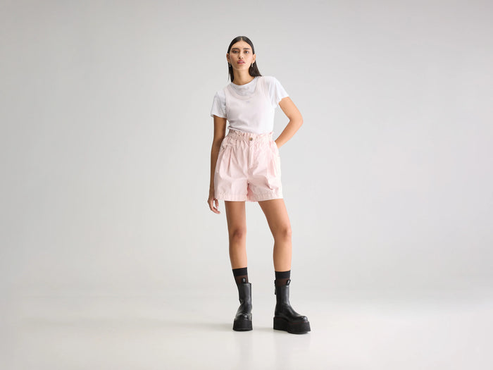 Bellerose Shorts Paper Bag Roses Pour Femmes