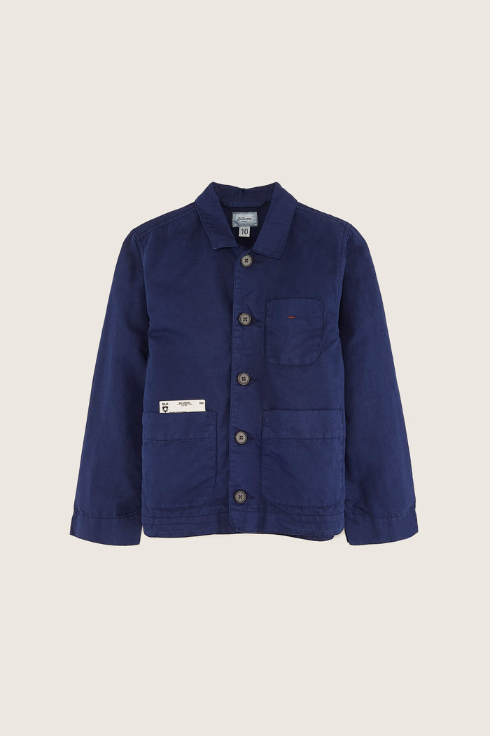 Bellerose Surchemise Bleue Marine Pour Garçons