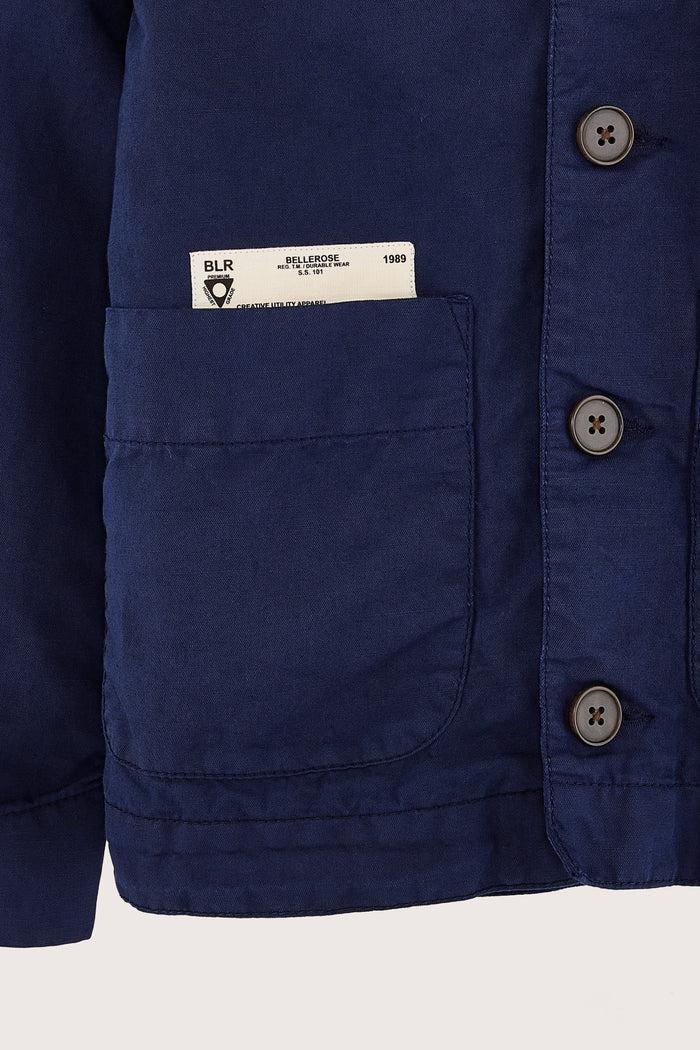 Bellerose Surchemise Bleue Marine Pour Garçons