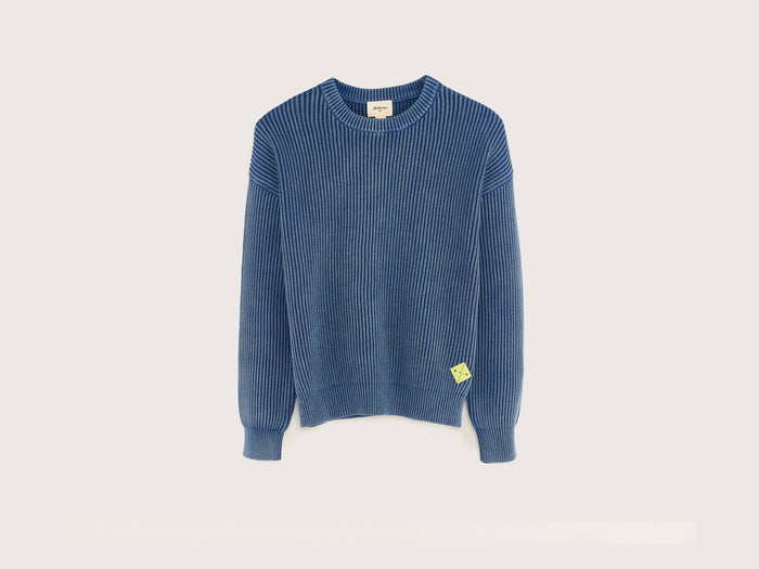 Bellerose Sweatshirt à col rond bleu pour garçons
